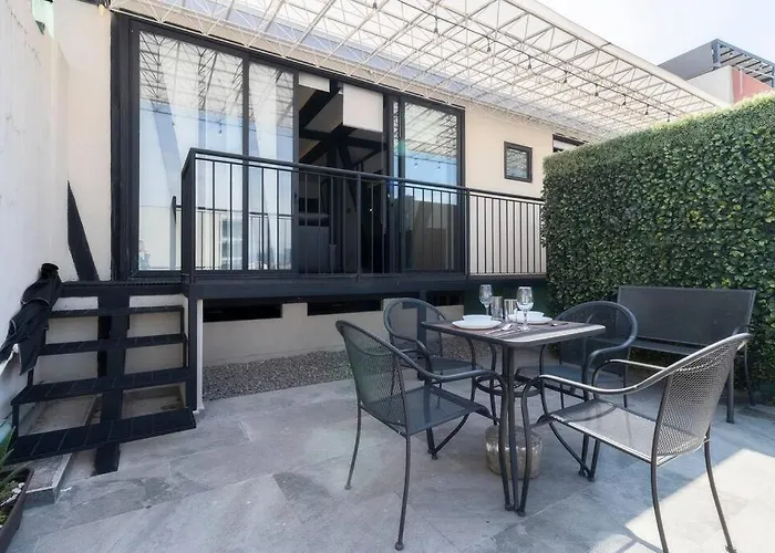 3ph Amazing 2bdrm 2bath Private Terrace Fits 10 Сasa de vacaciones México DF