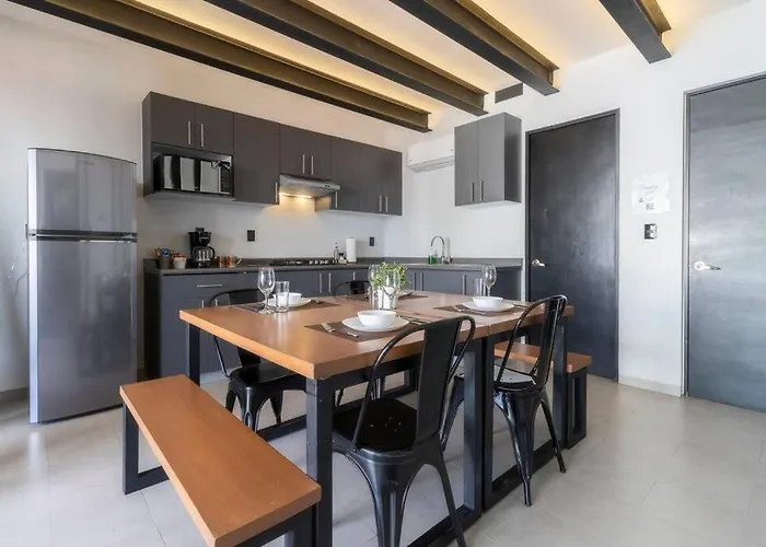 Сasa de vacaciones 3ph Amazing 2bdrm 2bath Private Terrace Fits 10 México DF